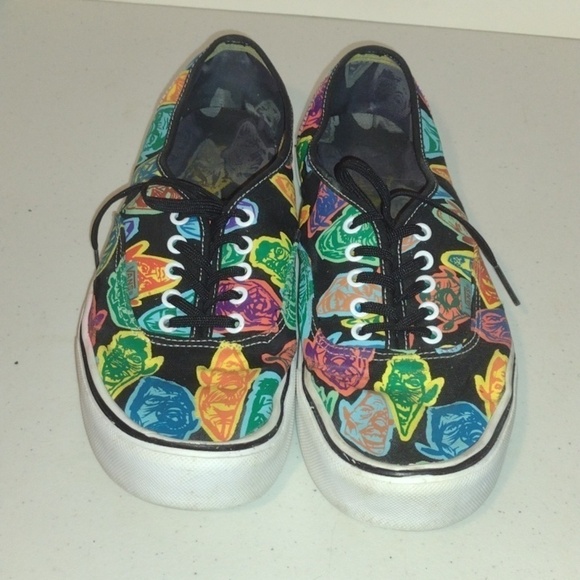 Vans Other - Vans Vault Rich Jacobs Faces Ultra-Cush Art Shoes size 11